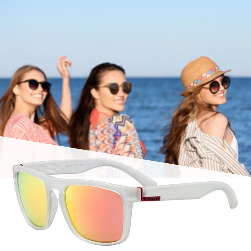 2xWomen Men Sunglasses Polarized Goggles Outdoor Sports Anti- Glass Color 8