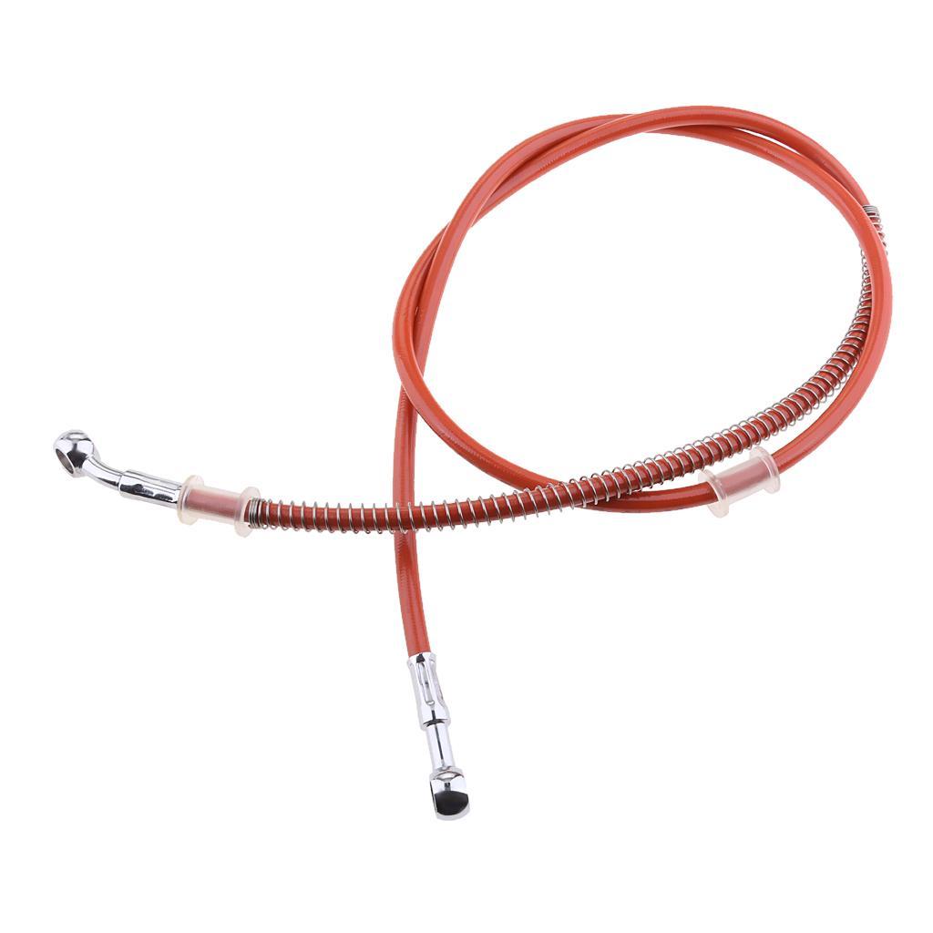 2Pieces 150cm Universal Motorcycle Motorbike Brake Braided Hose Line Pipe