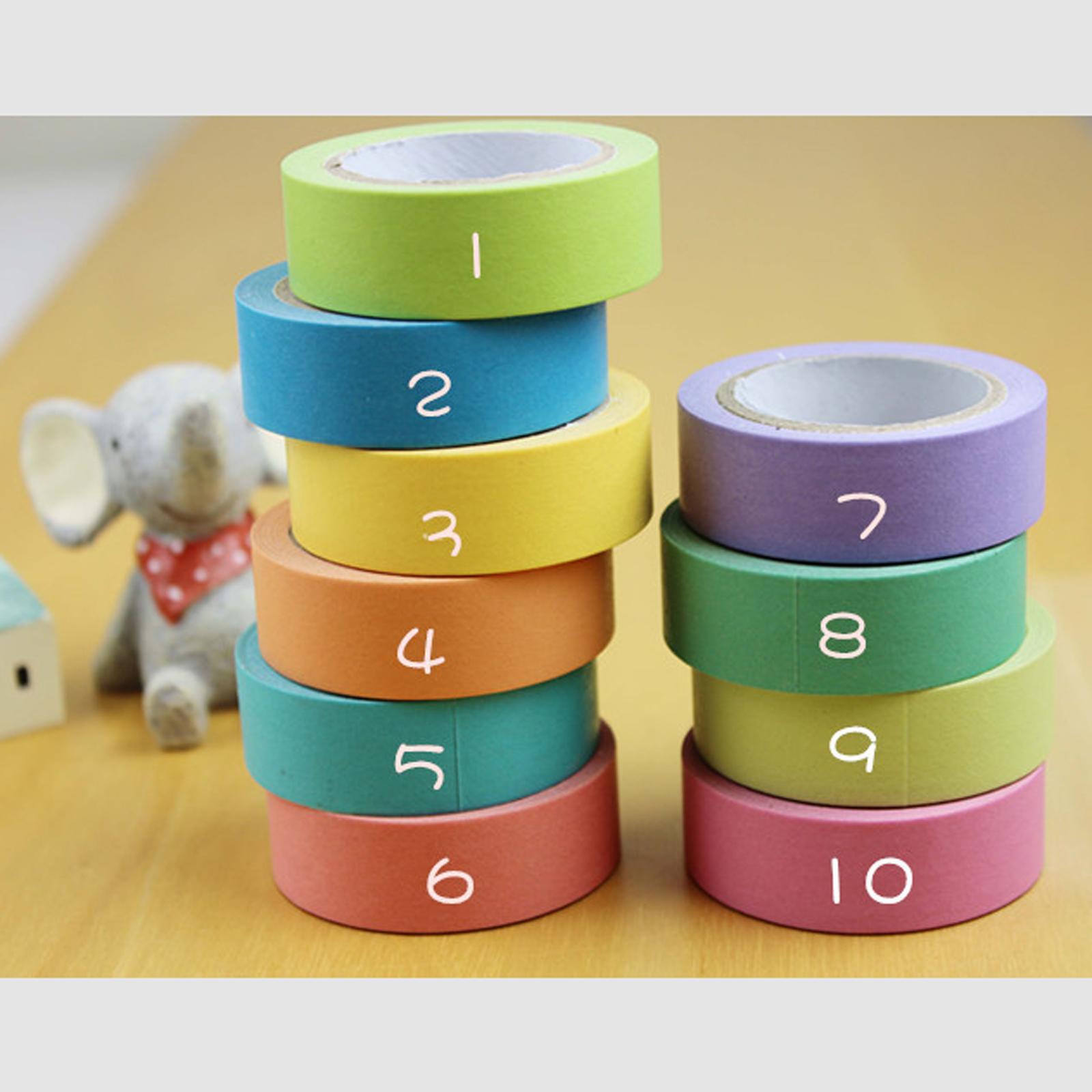 Washi Tape Set Masking Tape Decorative Kids Decor