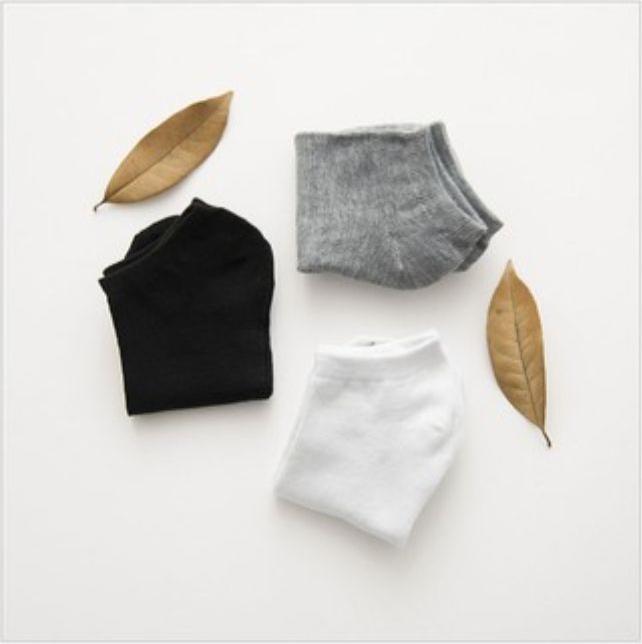Combo 5 Đôi Tất Nam Trơn Cổ Ngắn