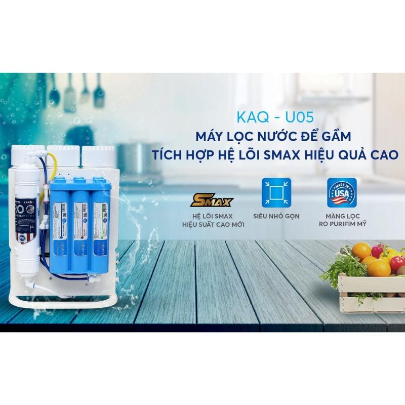 Máy Lọc Nước Karofi KAQ-U05 Để Gầm, Không Tủ - 10 Lõi Lọc - Hàng Chính Hãng