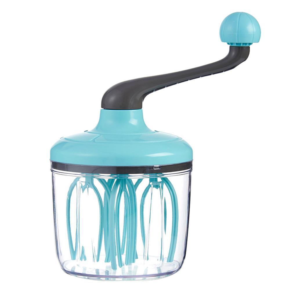 New Manual Egg Beater Multifunctional Milk Frother Stirrer Whisk Eggbeater