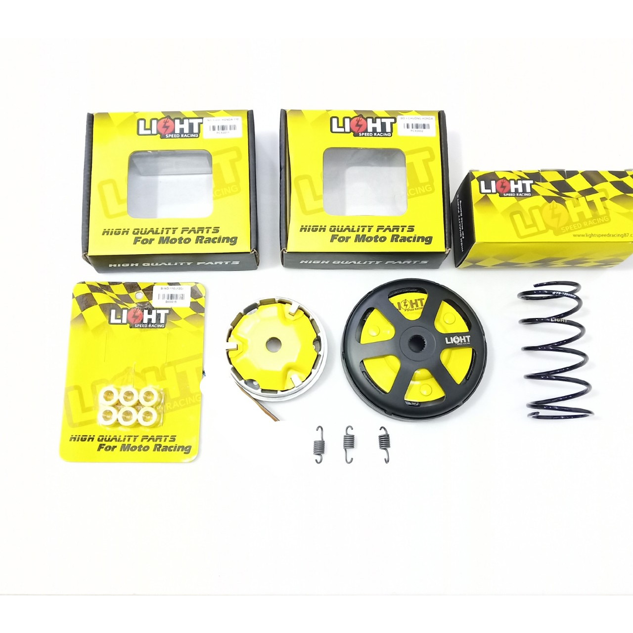 Full bộ nồi light cho xe vision và air blade 110 tặng 1 cặp bao tay xe máy