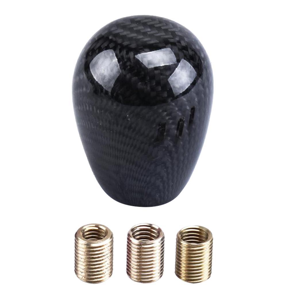 Car Manual Round Gear  Knob Ball Head Stick Shifter Black