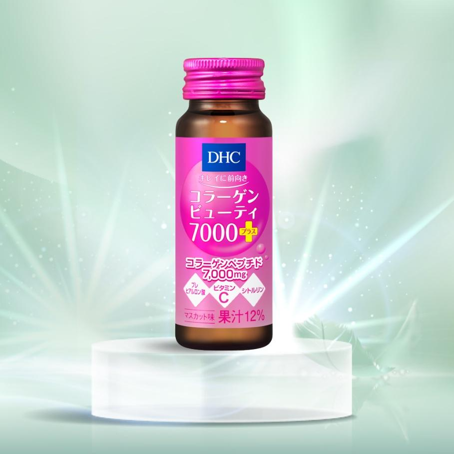 Hộp collagen nước DHC Collagen Beauty 7000 Plus nước uống tràn năng lượng, đẹp da đến từ Nhật Bản