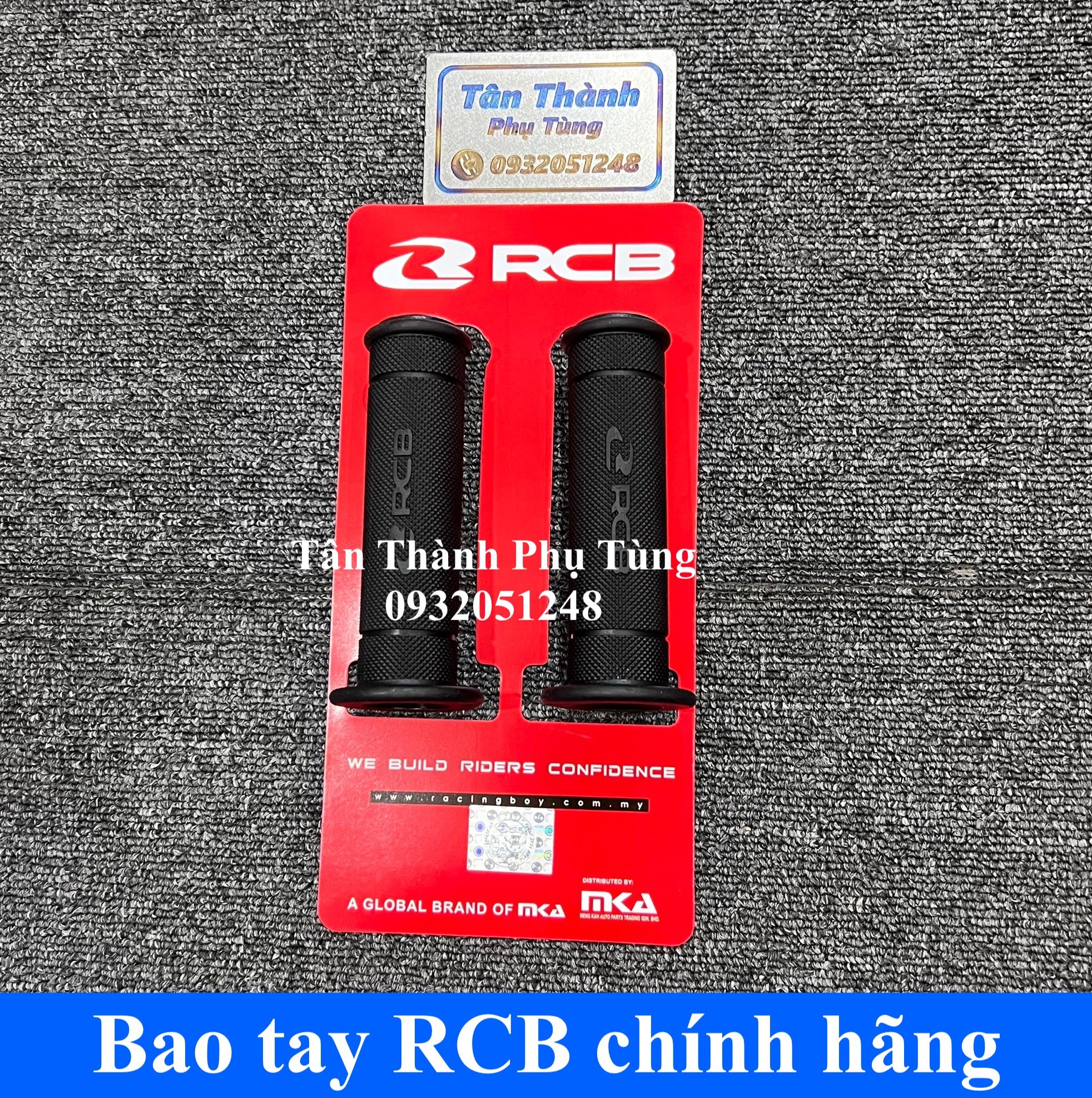 Bao tay RCB màu đen HG55 dành cho các loại xe