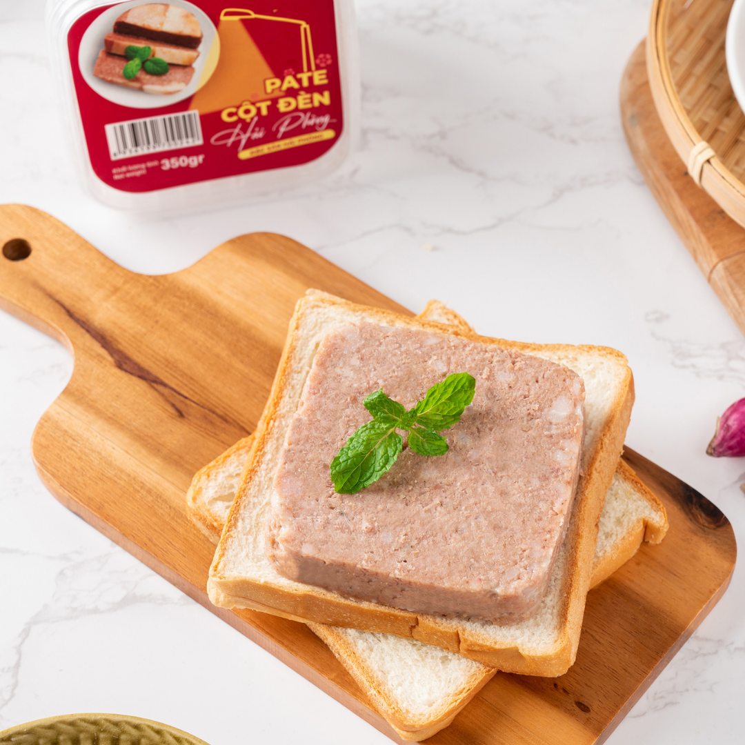 Pate Cột Đèn Hải Phòng Sovifood - Pate Tươi Nhiều Thịt Ít Gan, Không Phụ Gia Nhân Tạo, OCOP - 350G