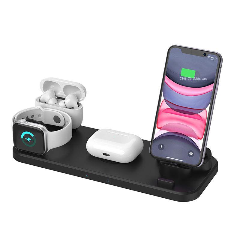 Khuyến mại áp dụng cho điện thoại di động Apple iwatchiPod sạc không dây ba trong một di động sạc không dây sáu trong một đa năng tương thích