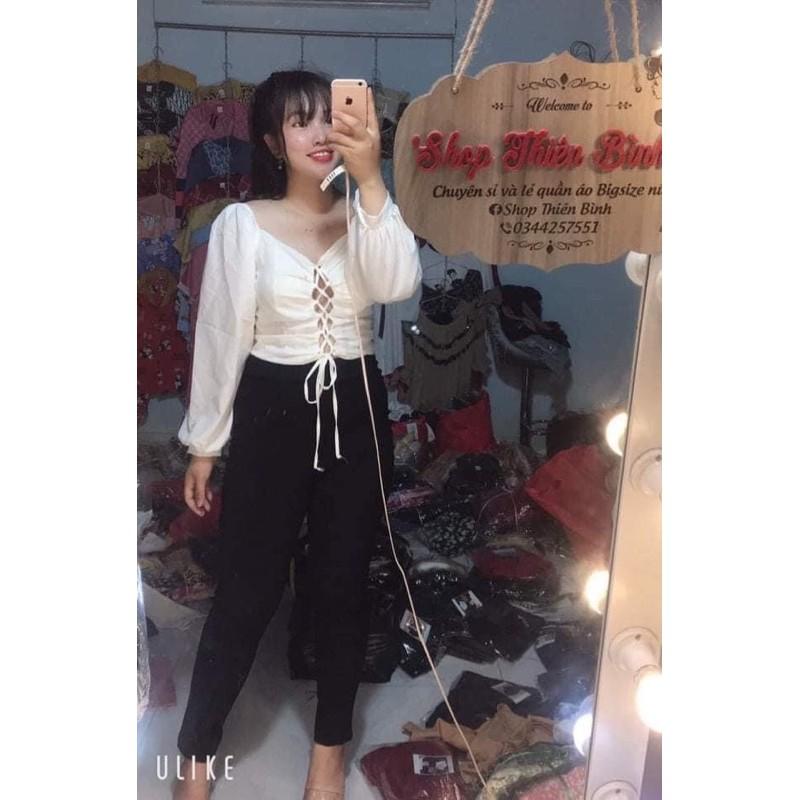 SET ÁO ĐAN DÂY QUẦN DÀI