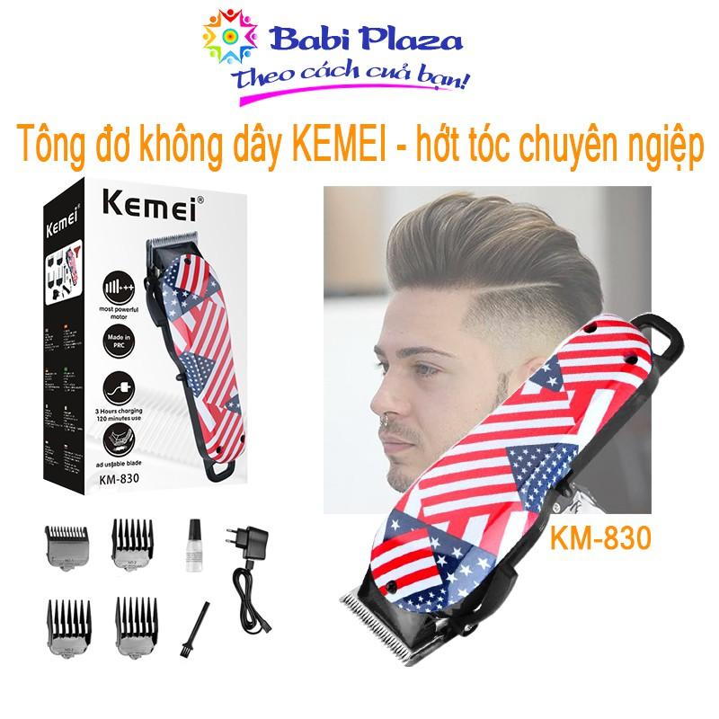 Tông đơ cắt tóc chuyên nghiệp KEMEI KM830 .