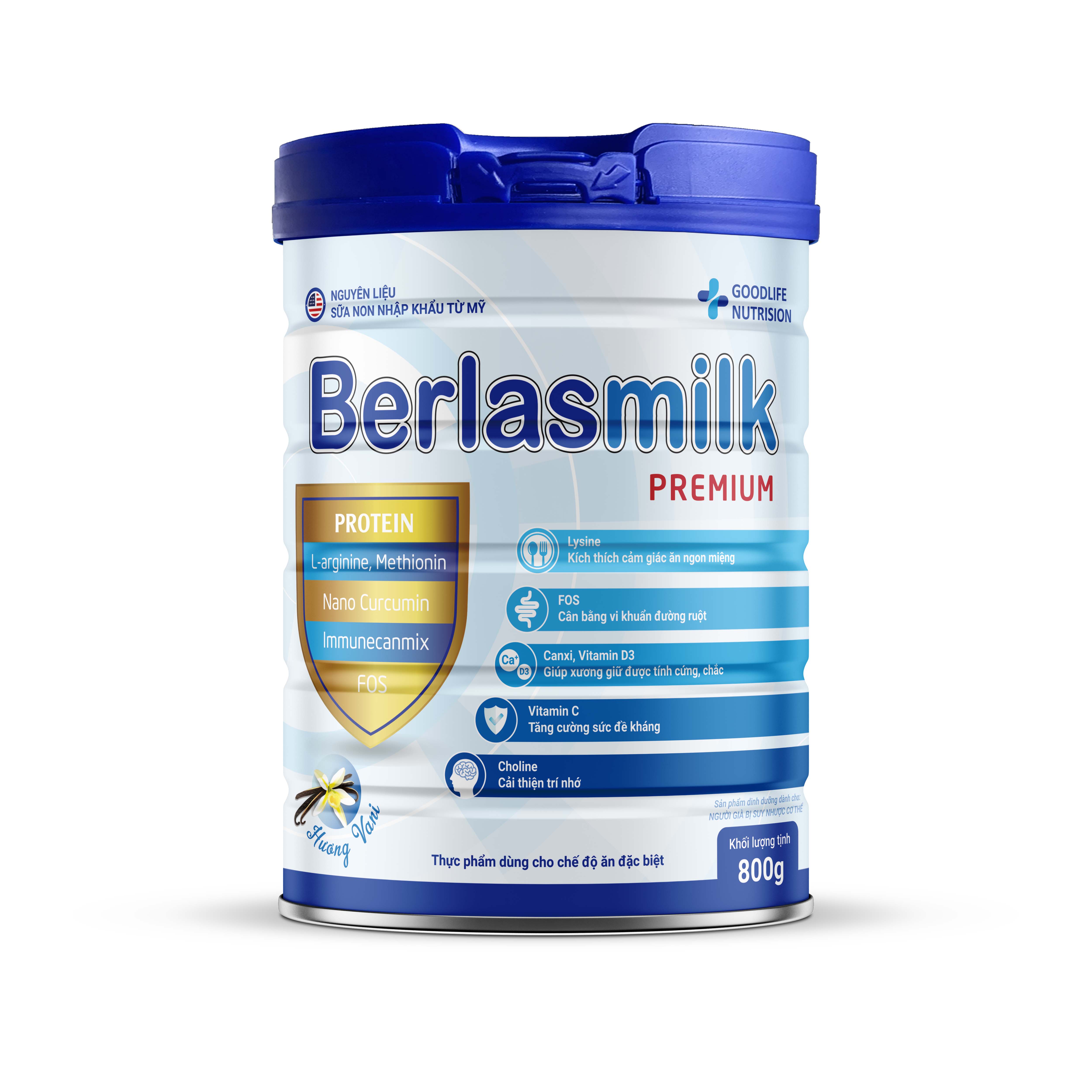 SỮA DINH DƯỠNG CAO CẤP BERLASMILK PREMIUM 800g