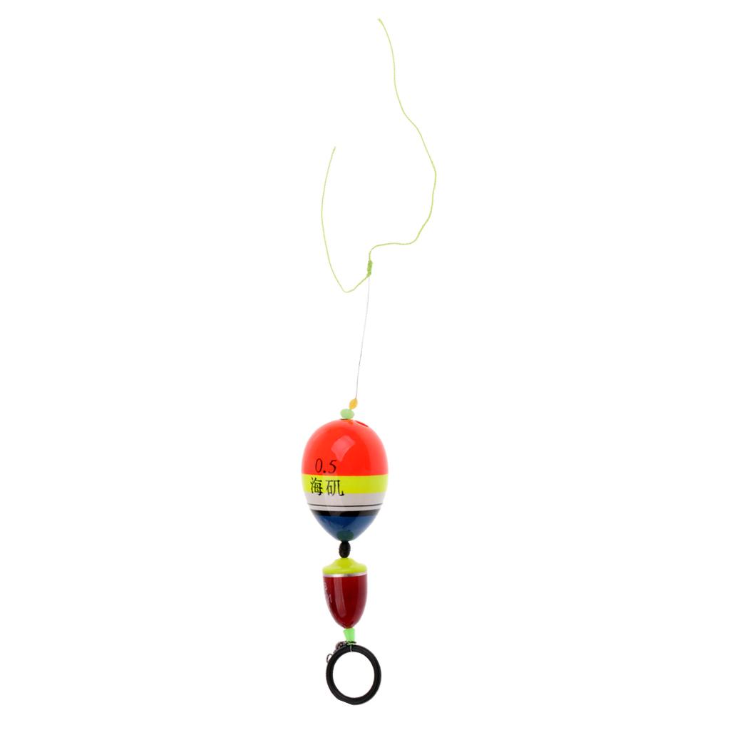 Sea Pole Ocean Rock Fishing Floats Plastic Sliding Floating Buoy Kit