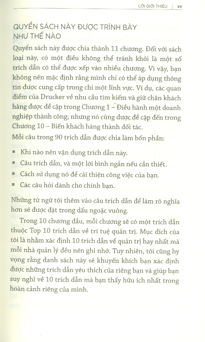 Trí Tuệ Quản Trị Từ Những Doanh Nhân Và Nhà Quản Trị Hàng Đầu Thế Giới