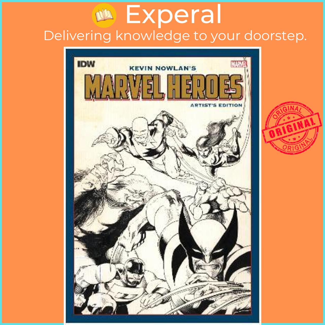 Sách - Kevin Nowlan's Marvel Heroes Artist's Edition by Kevin Nowlan