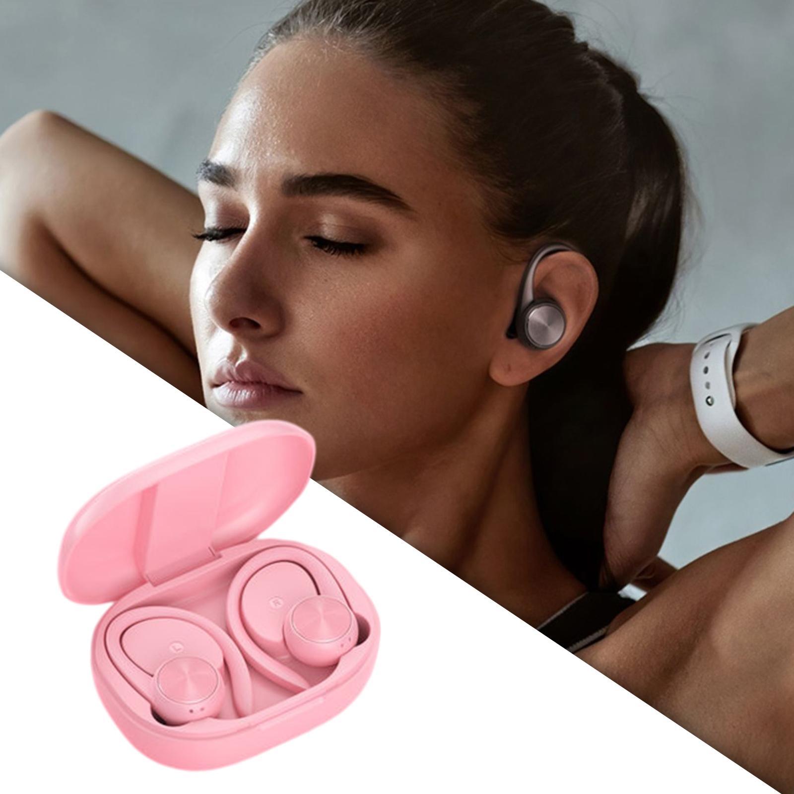 2 Pieces Ear-Hook Bluetooth 5.0 Earpiece for Driving LED Battery Display