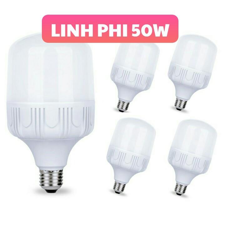 Bóng Đèn Linh Phi Siêu Tiết Kiệm Điện 5w, 10w, 15w, 20w, 30w, 40w, 50w Bóng Đèn Led Trụ Siêu Sáng