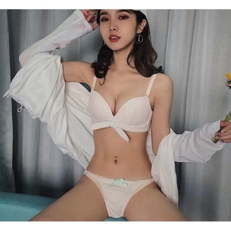 ️Có Quà Tặng️ Sét Bộ Đồ Lót Kute Dày Vừa Ôm Và nâng Ngực
