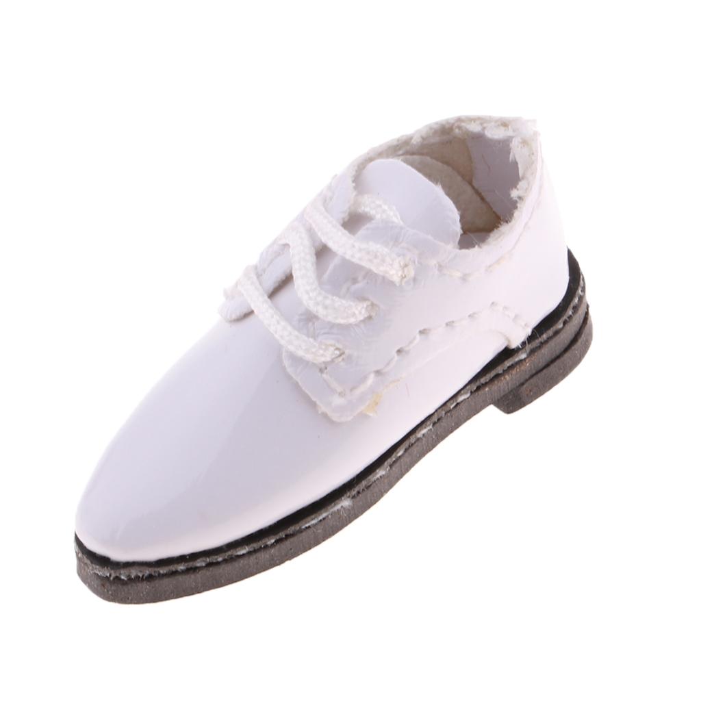 Lace-Up Doll PU Leather British Oxford Shoes Cho 1/6 Blythe Doll Accs