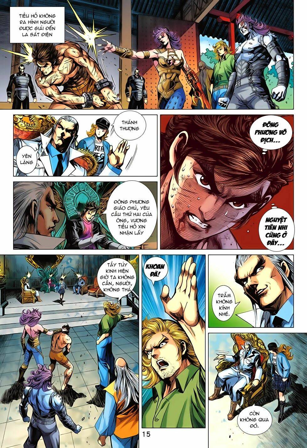 tân tác long hổ môn chapter 695 15