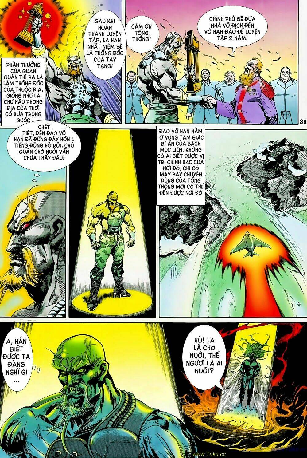 long hổ ngũ thế chapter 1 38