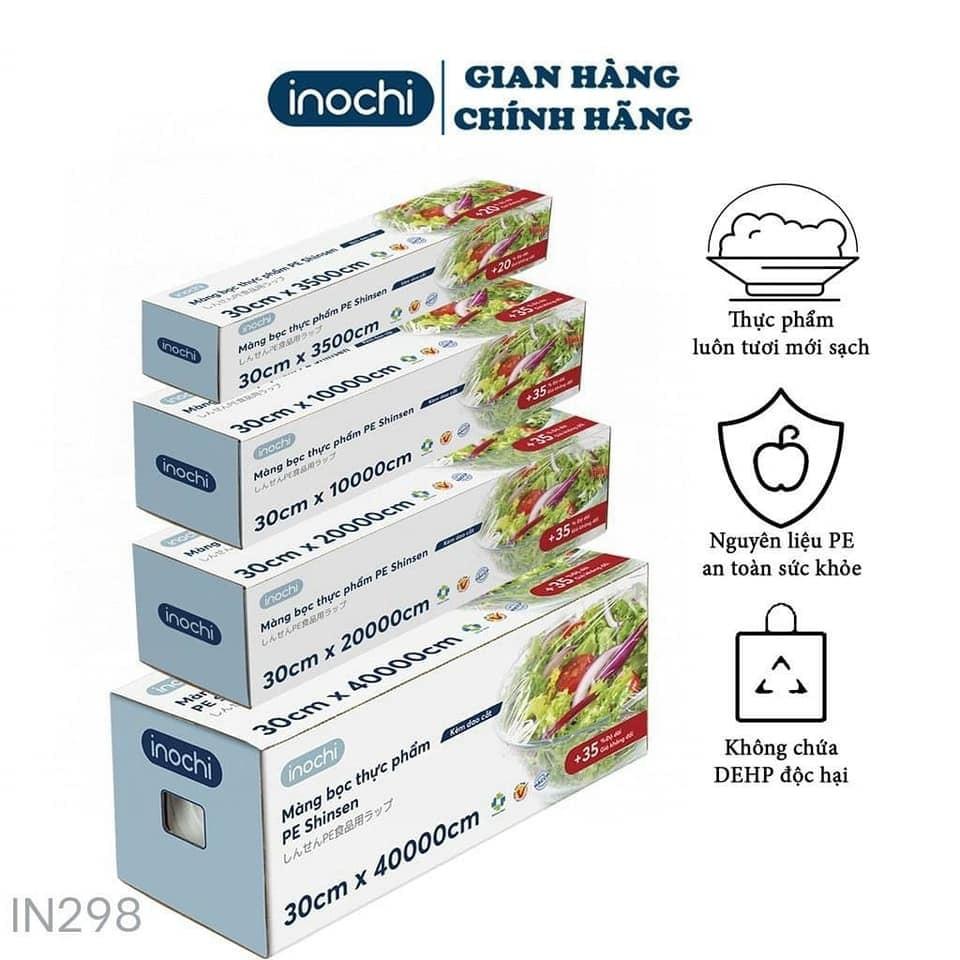 Màng bọc thực phẩm PE Inochi (tiêu chuẩn Nhật Bản) - An toàn cho sức khỏe