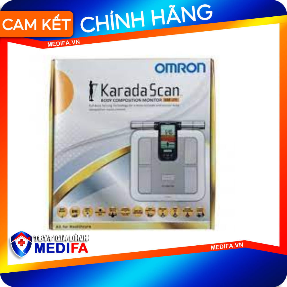 Máy đo lượng mỡ và thành phần cơ thể, cân đo lượng mỡ OMRON Model HBF-375