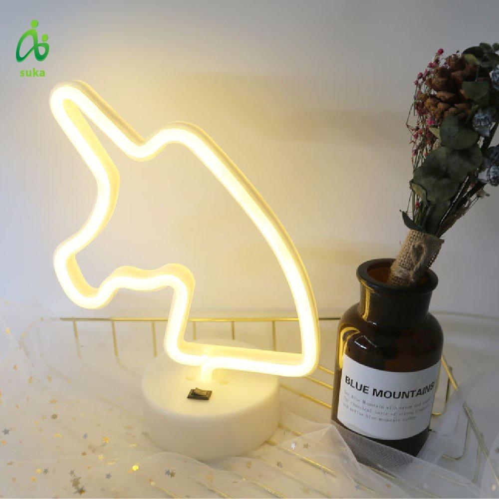 Đèn led Unicorn Neon light, trang trí phòng ngủ, dercor làm đẹp SK