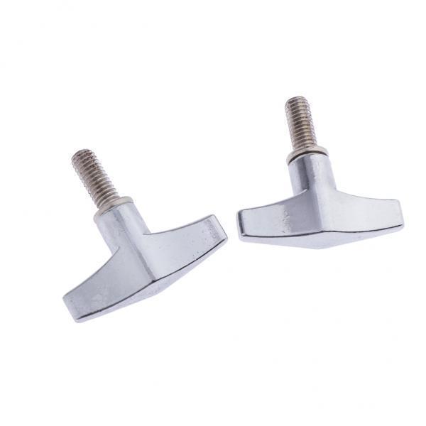 2X 2 pcs quick release cymbal stand wing screws for drum accessories