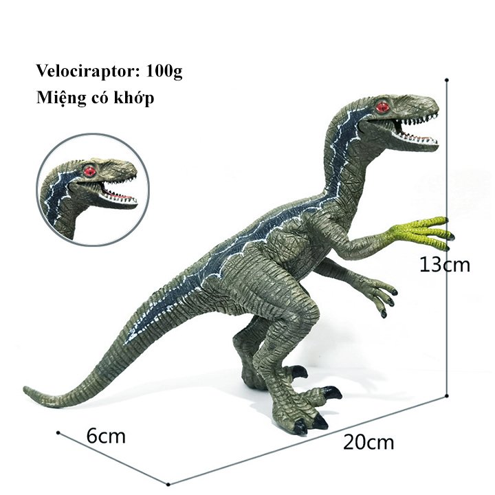 Đồ Chơi Mô Hình Khủng Long Velociraptor