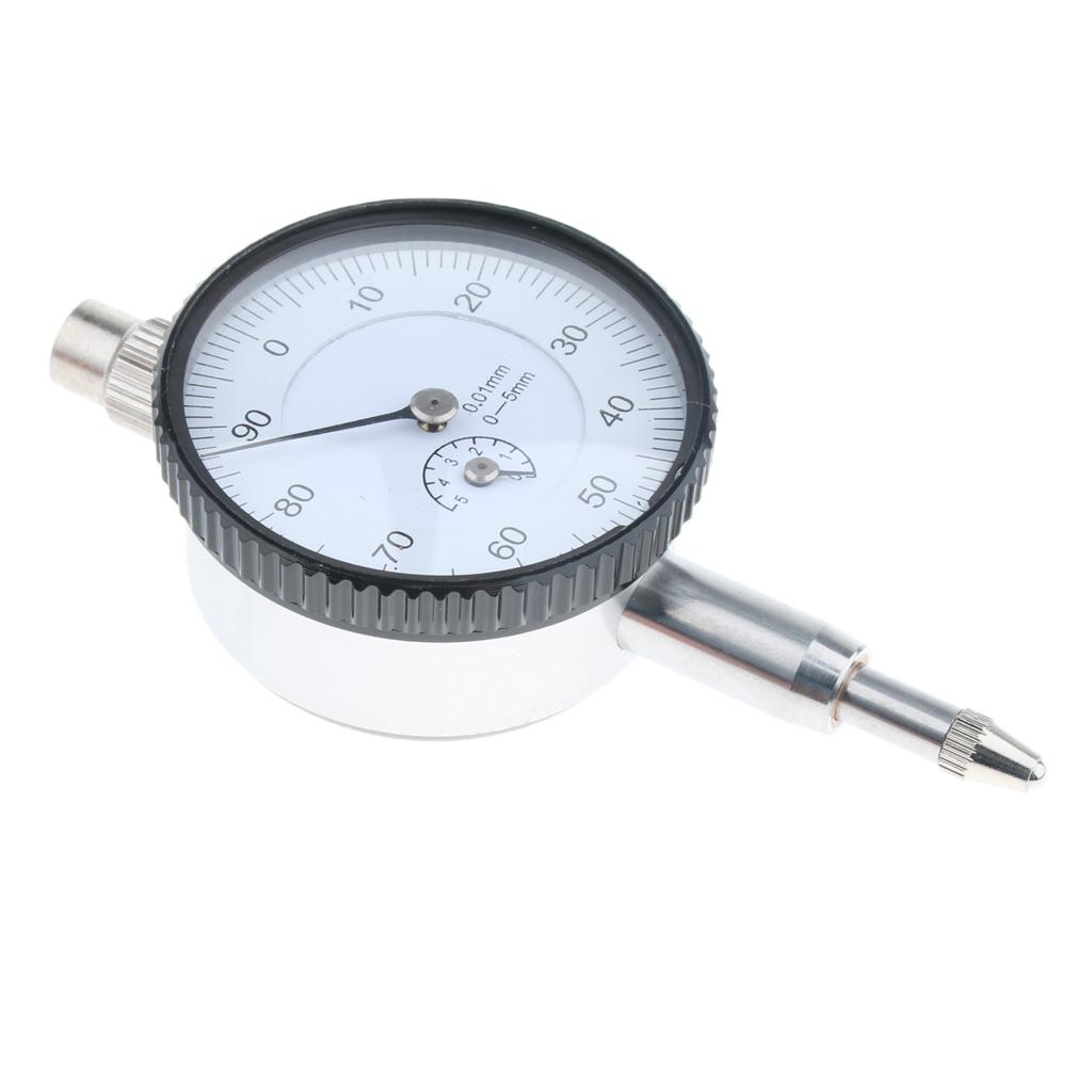 Độ Chính Xác Cao 0-5 Mm Phạm Vi Đo Mặt Số Đo 0.01 Mm Độ Chính Xác