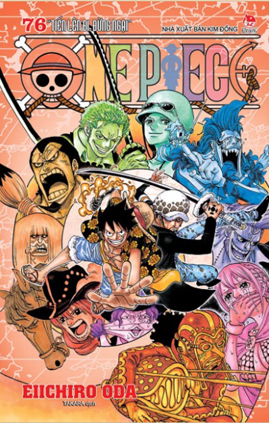 One Piece - Tập 76 - Bìa rời