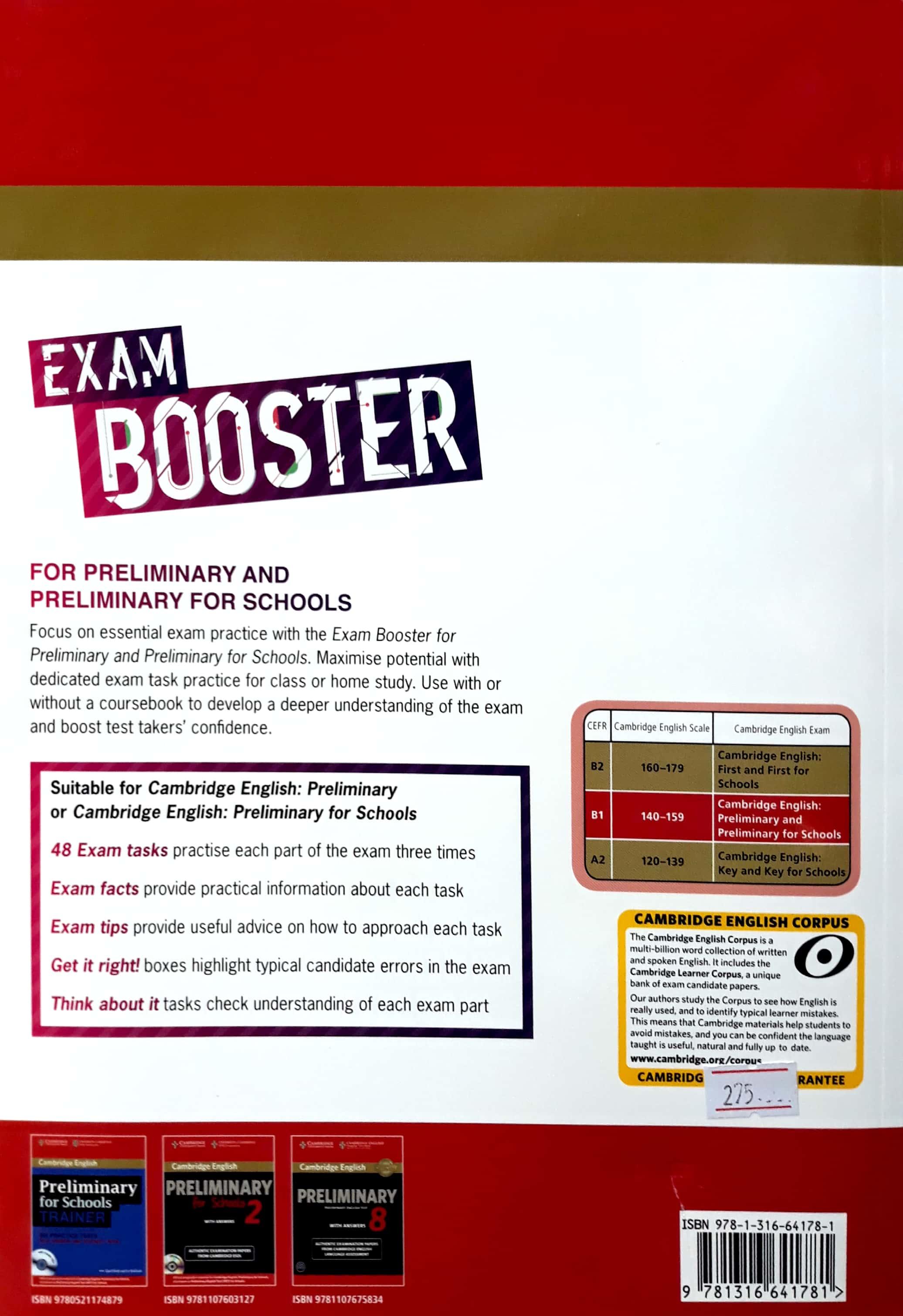 Cam English Exam Booster for Preliminary and Preliminary for Schools w/o Ans Key w Audio