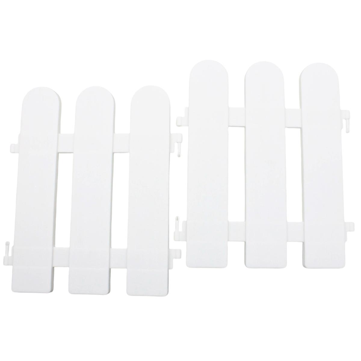 Hàng Rào Nhựa Đúc Trang Trí Noel 294 cm - Chaang Chiia LP-HRN - Khuôn Màu Trắng (12 Miếng/Bộ)