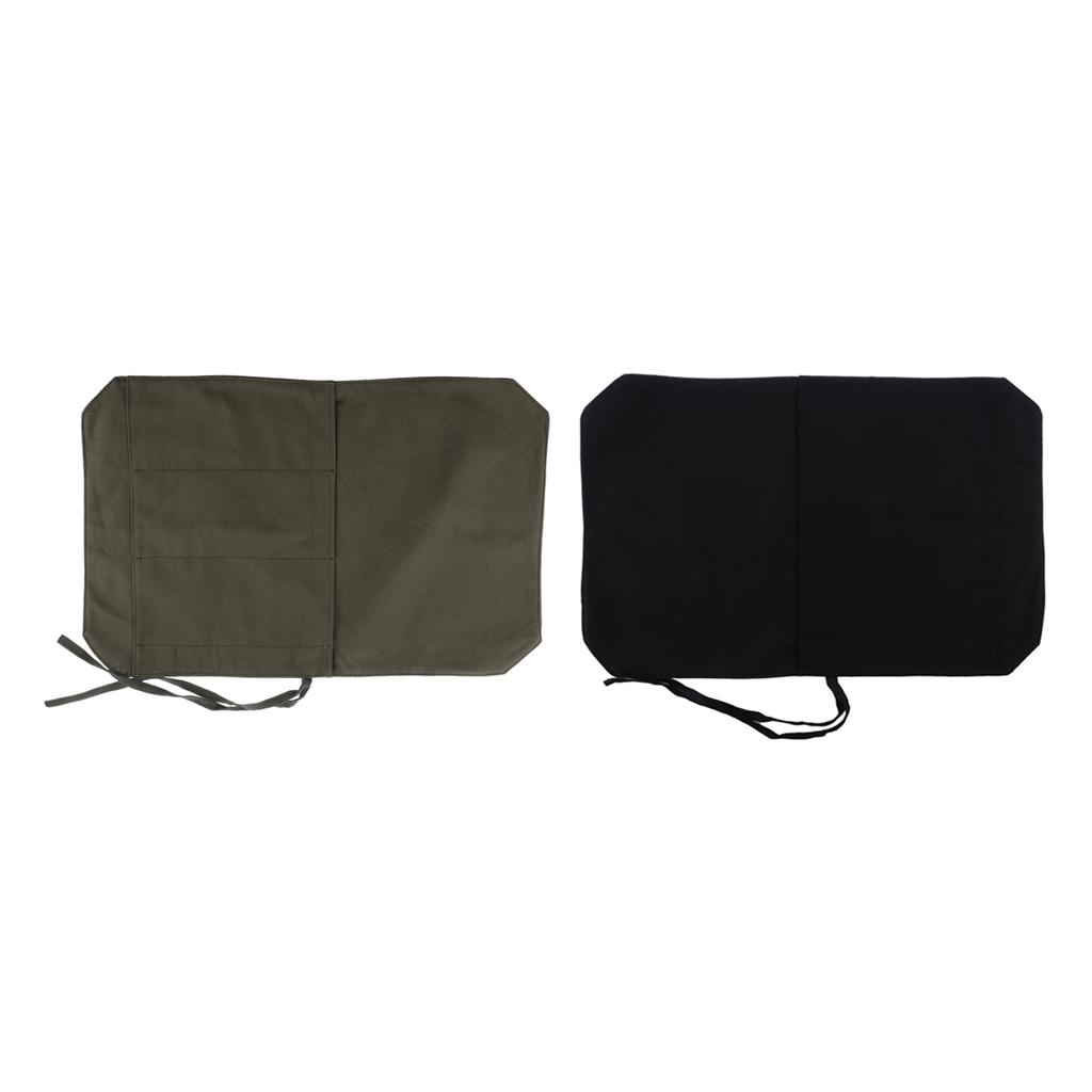 Chef's Knife Roll Bag Portable Travel Knife Case Carrier Storage Bag with 4 Slots