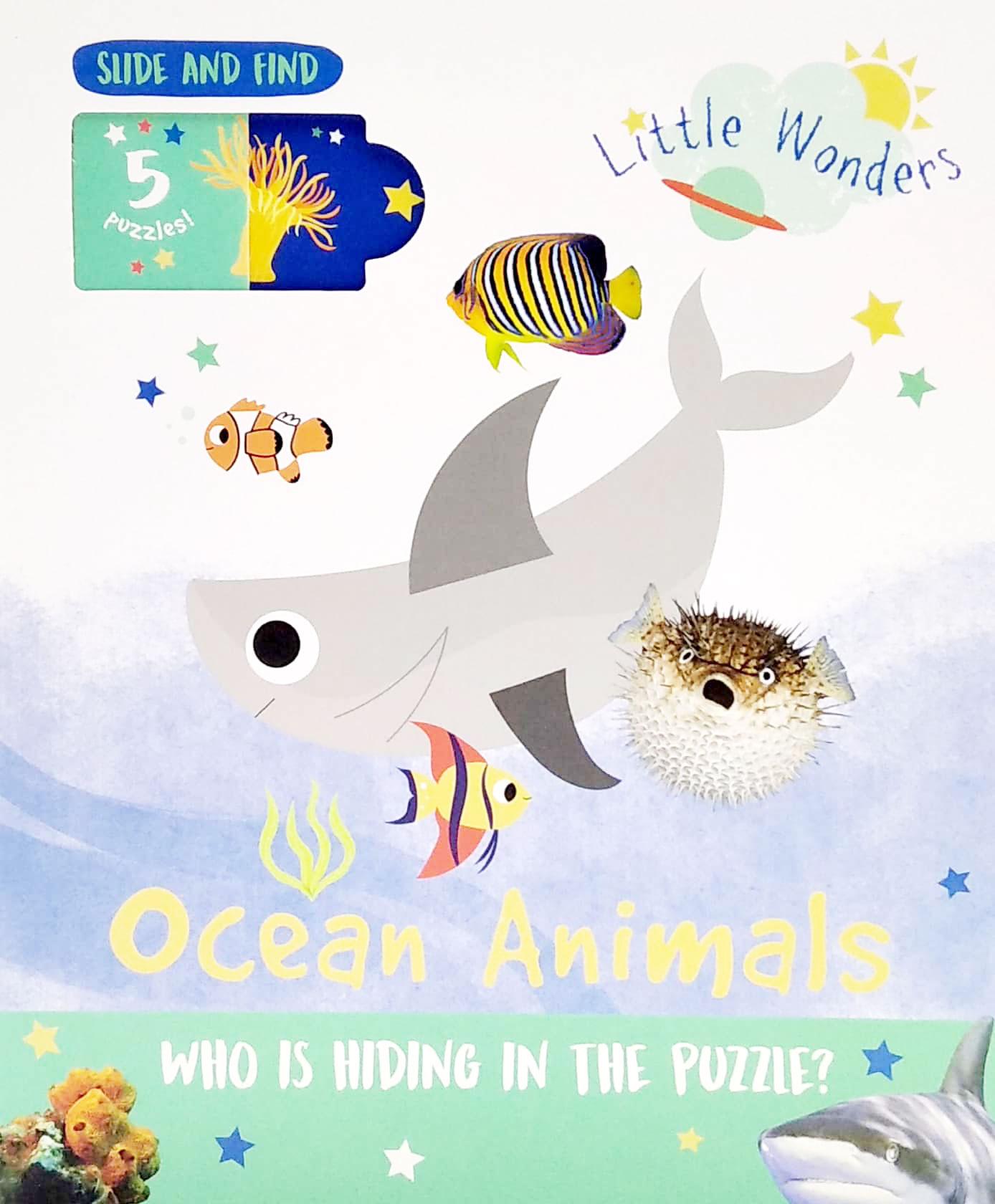 Little Wonders: Ocean Animals - 5 Puzzles