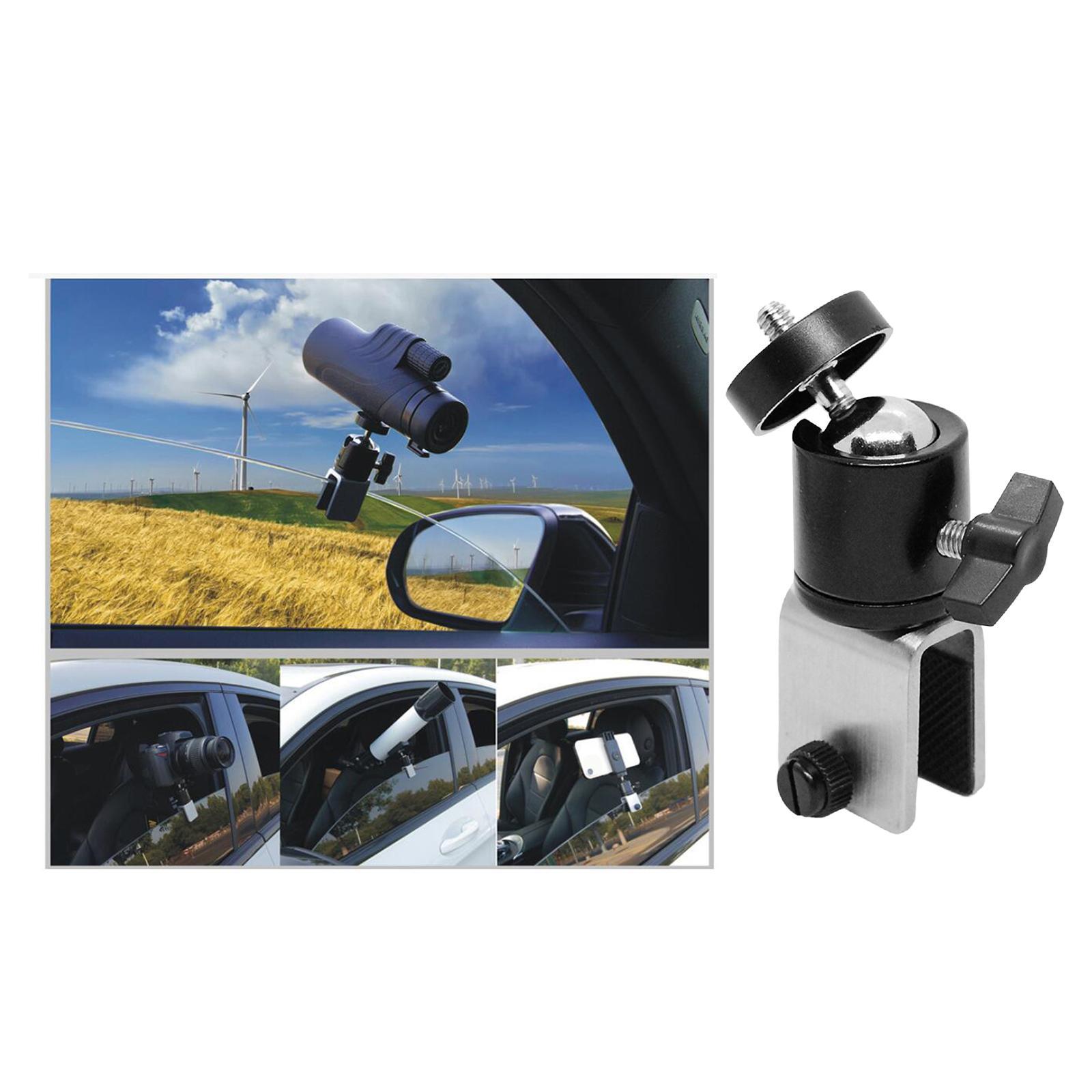 Camera Ball Head Mount 1/4 Interface for DSLR Cameras Flash Light