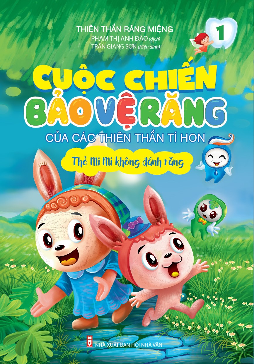 Combo Cuộc Chiến Bảo Vệ Răng Của Các Thiên Thần Tí Hon (Trọn Bộ): Thỏ MiMi Không Đánh Răng + Chiếc Áo Bảo Vệ Răng Của Khỉ Kỳ Kỳ + Gấu Con, Heo Mập, Hưu Sao Mắc Mưu Của Răng Đen