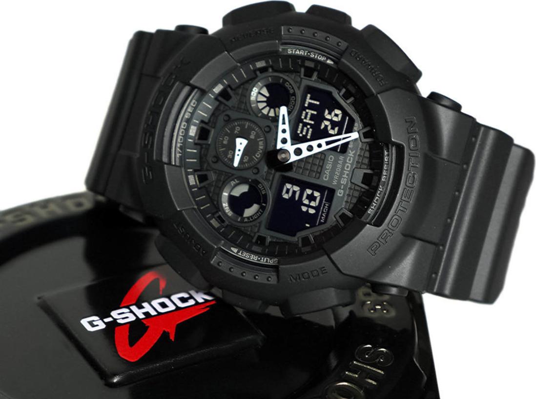 Đồng hồ nam dây nhựa Casio G-SHOCK GA-100-1A1DR