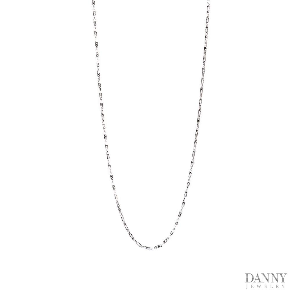 Dây Chuyền Nữ Danny Jewelry Bạc 925 Xi Bạch Kim