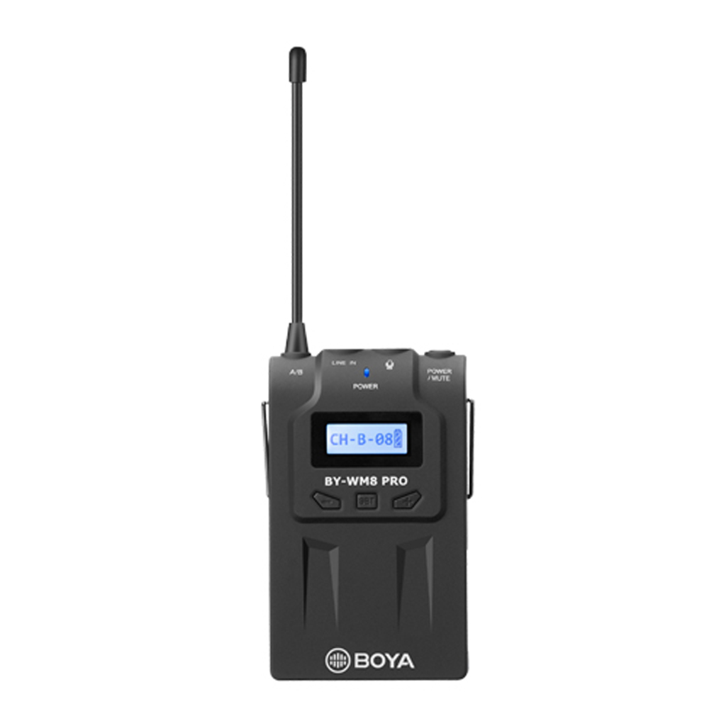 Phụ Kiện Thu Âm Chuyên Nghiệp BOYA Wireless Microphone System BY-WM8 Pro-K2 - Hàng Chính Hãng