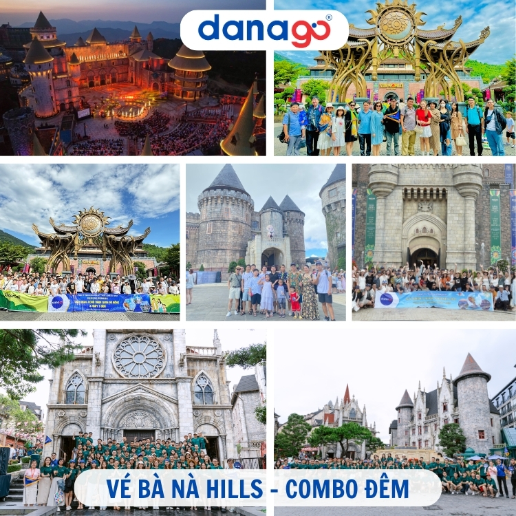 Vé Bà Nà Hills | Combo Đêm | DANAGO Travel