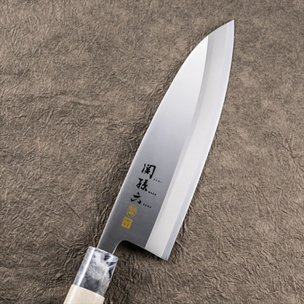 Hình ảnh Dao bếp Nhật cao cấp KAI Ginju Deba - Dao thái lọc thịt cá AK5064 (180mm) - Dao bếp Nhật chính hãng