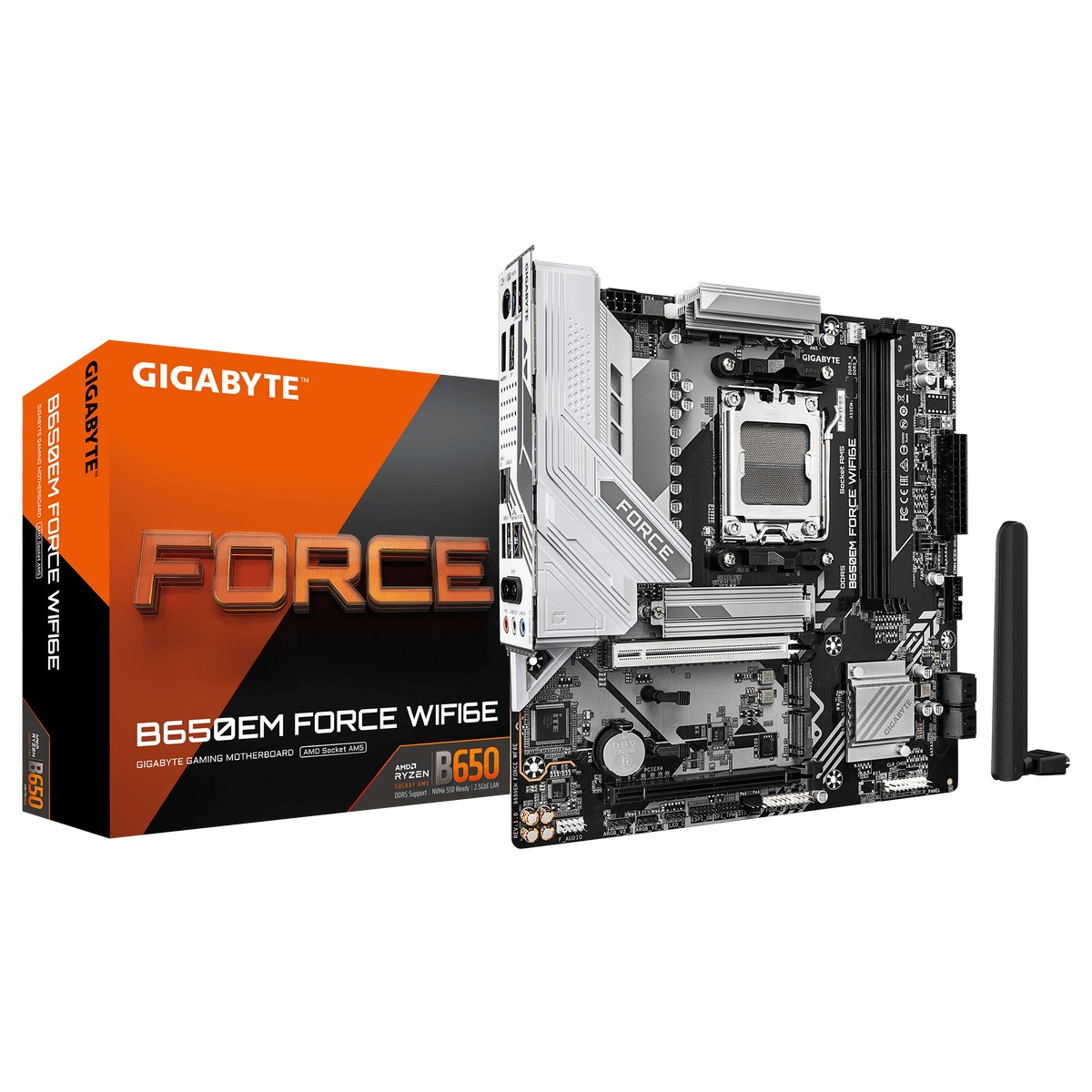 Bo Mạch Chủ Main Gigabyte B650EM FORCE WF6E Socket AM5 WIFI 6E D5 – Hàng Chính Hãng
