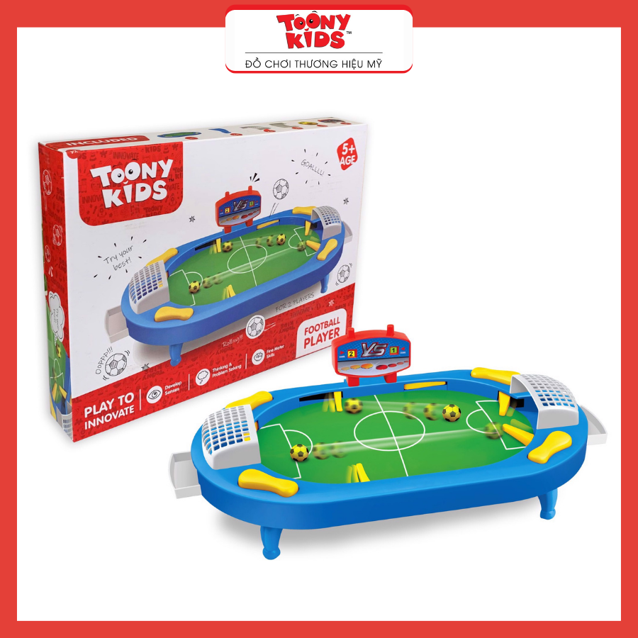 Đồ Chơi Bộ Đá Banh 6 TOONYKIDS - Đồ Chơi Vận Động Cho Bé - FOOTBALL PLAYER TN150