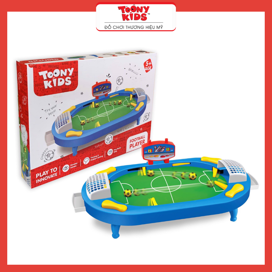 Đồ Chơi Bộ Đá Banh 6 TOONYKIDS - Đồ Chơi Vận Động Cho Bé - FOOTBALL PLAYER TN150