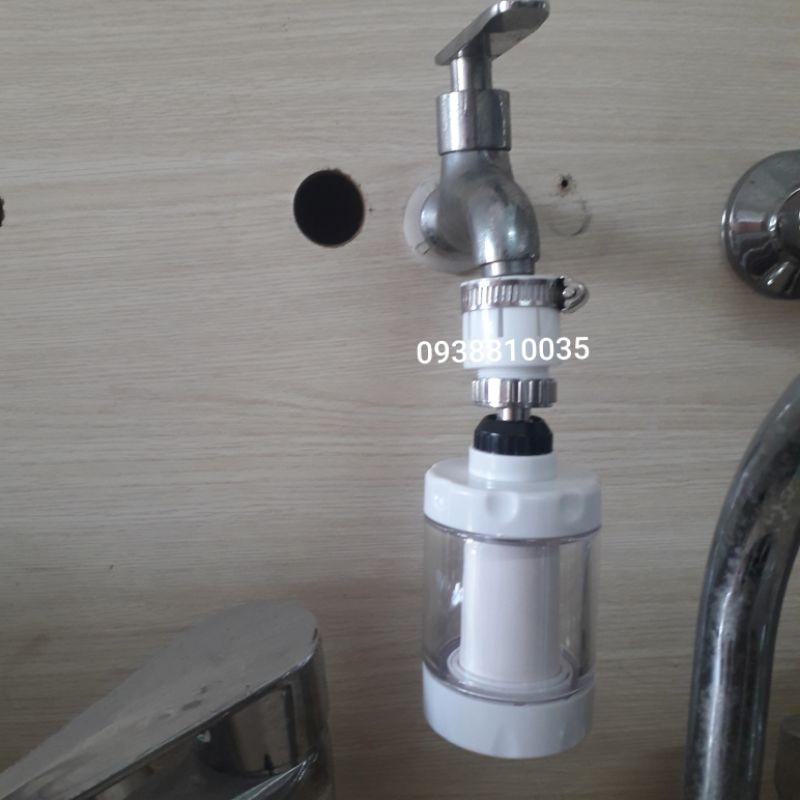 Đầu vòi lọc nước tăng áp 360 độ