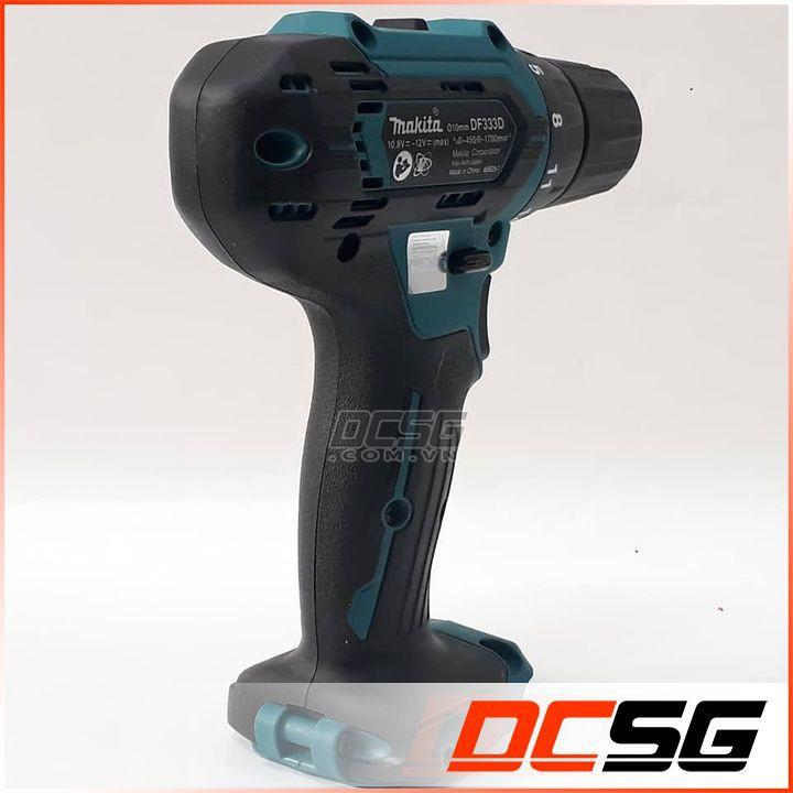 Máy khoan, vặn vít 10/21mm dùng pin 12Vmax Makita DF333DZ
