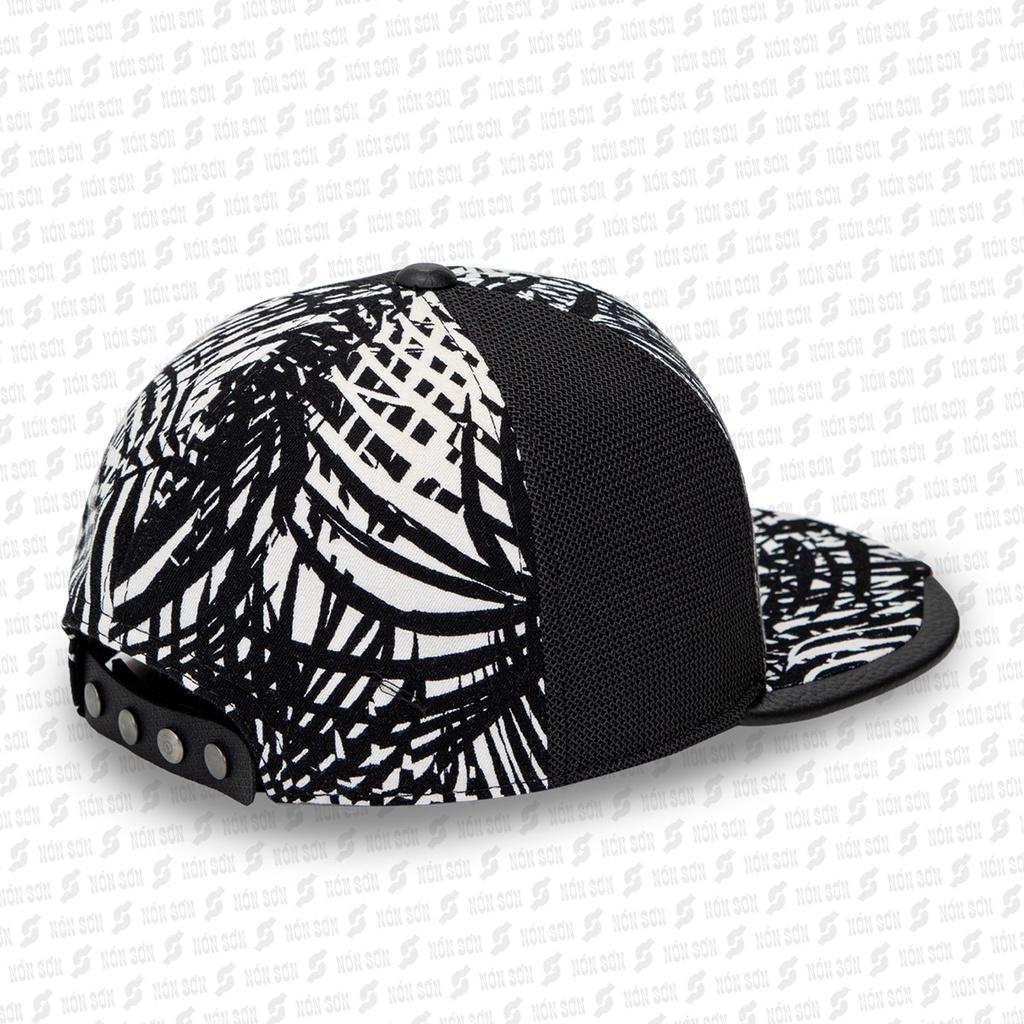 Mũ snapback hiphop nam nữ NÓN SƠN chính hãng MC210Đ-ĐN3