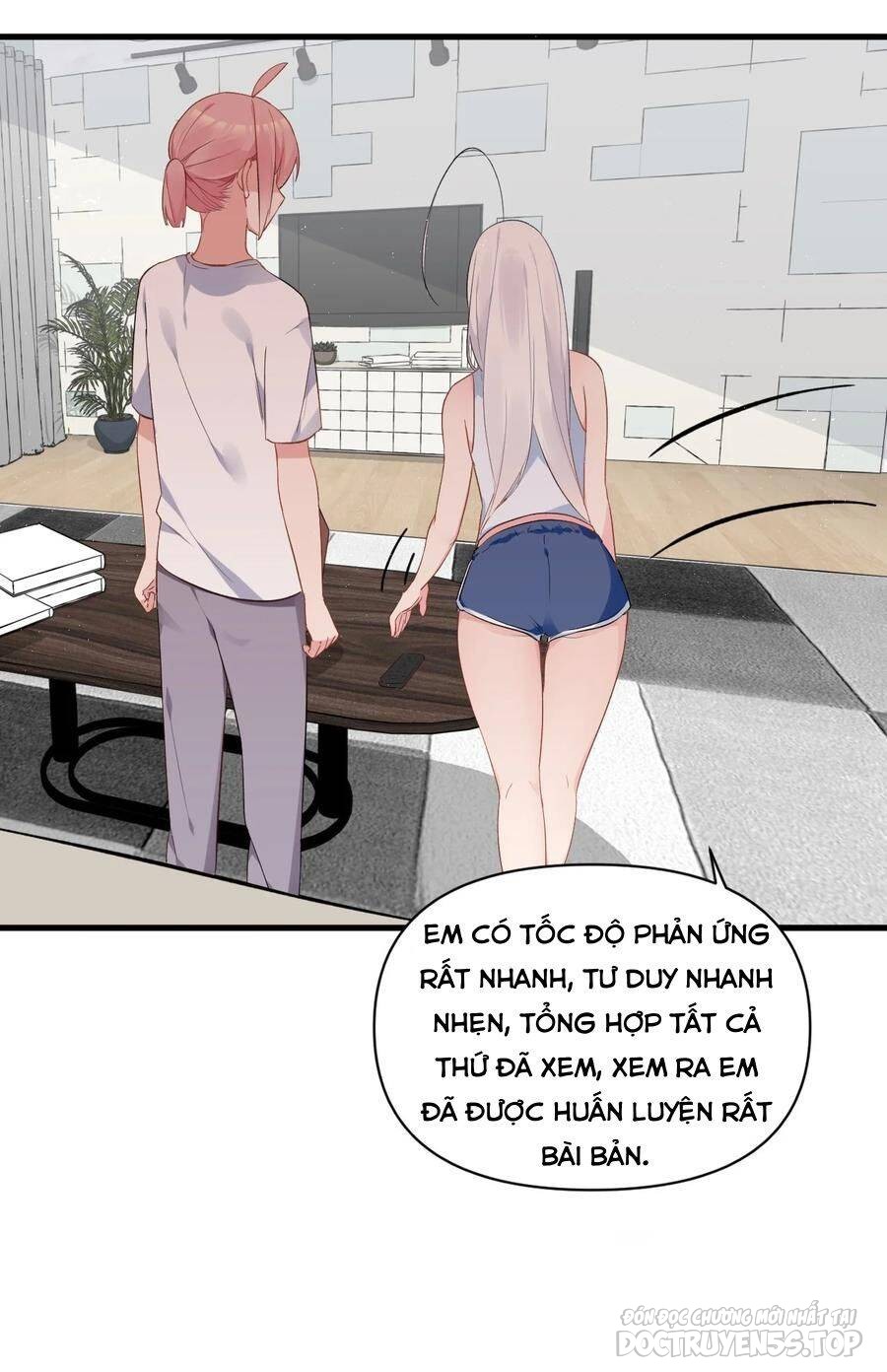 tôi chỉ muốn chơi game, đừng lôi vào yêu đương chapter 3 54