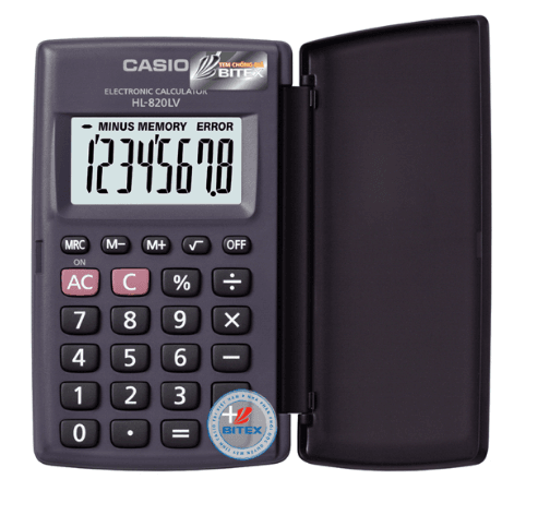 Máy tính Casio HL-820LV-BK-W-DP